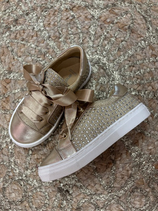 Sneaker Gold Pearls - Andanines