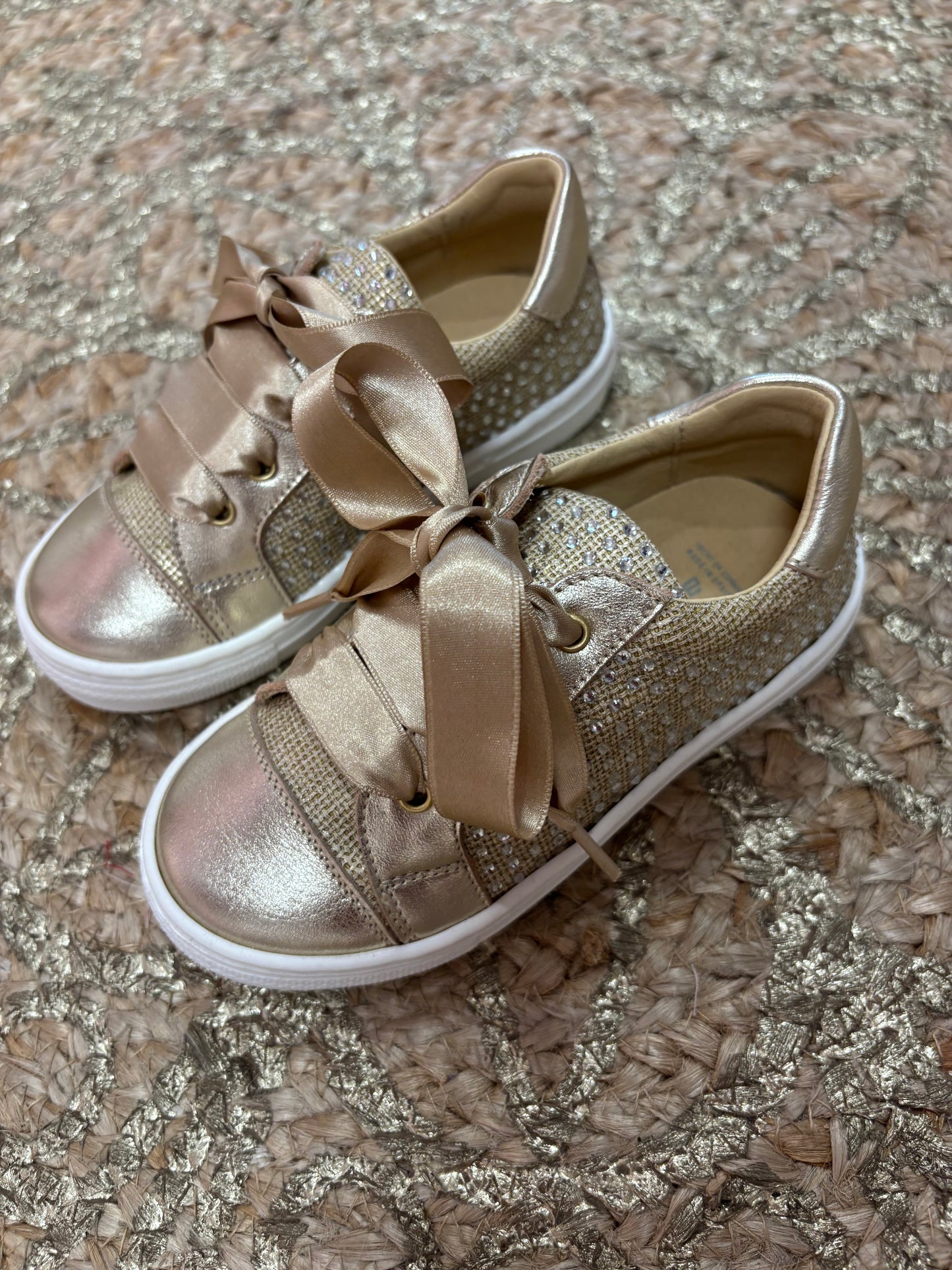 Sneaker Gold Pearls - Andanines