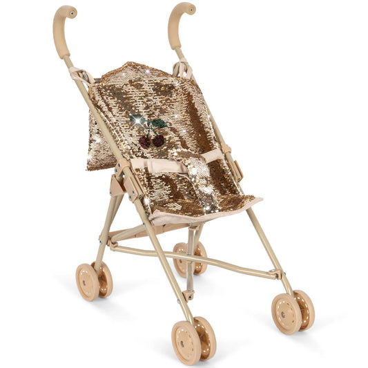 Doll Stroller Sparkly - Konges Slojd