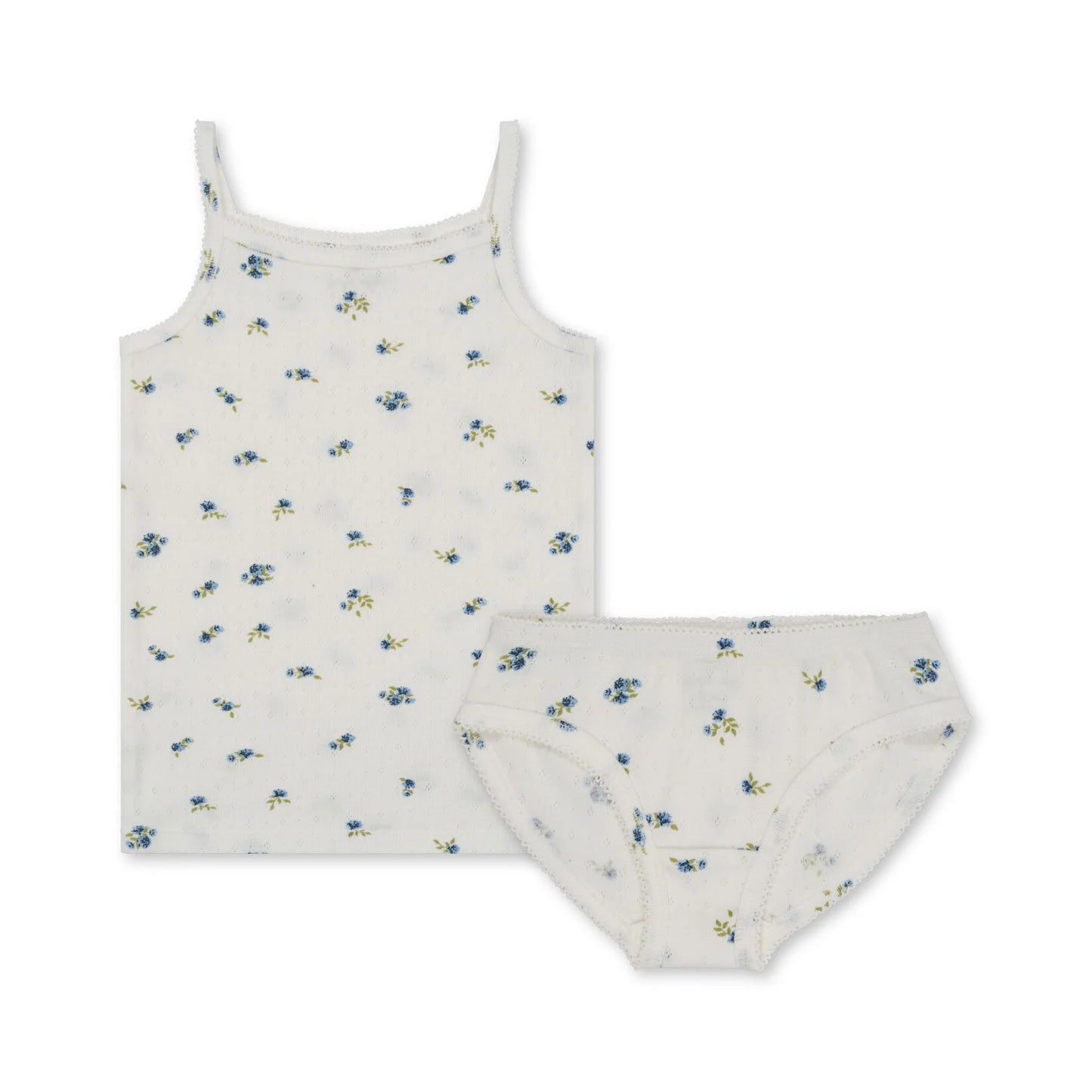 Set underwear blue rose - Konges Slojd