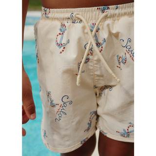 Swimshort Sailor Beige - Konges Slojd