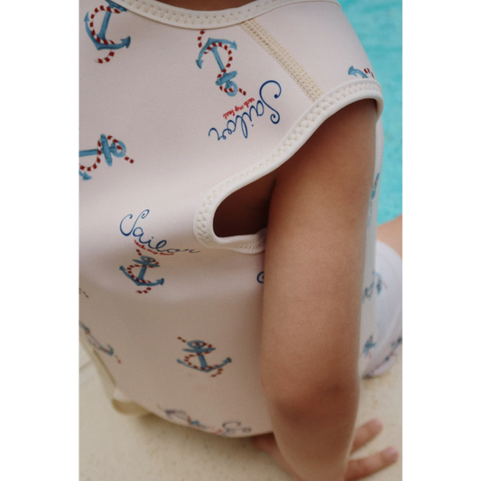 Zwemvest Sailor Beige - Konges Slojd