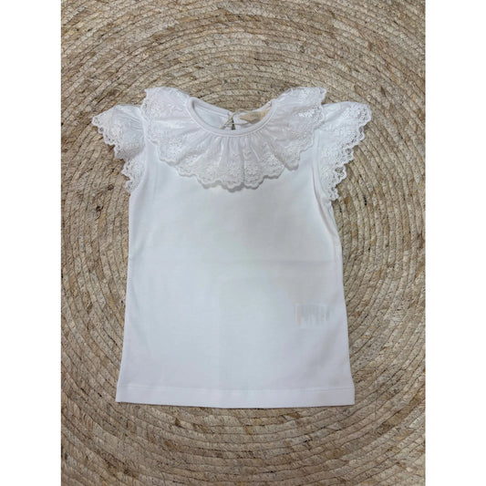 T-Shirt Romantic White - Laivicar