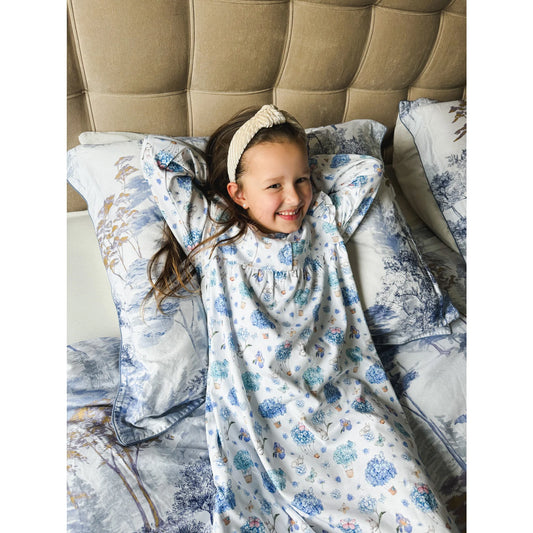 Pyjama Dress Blue Dreams - Little Pie