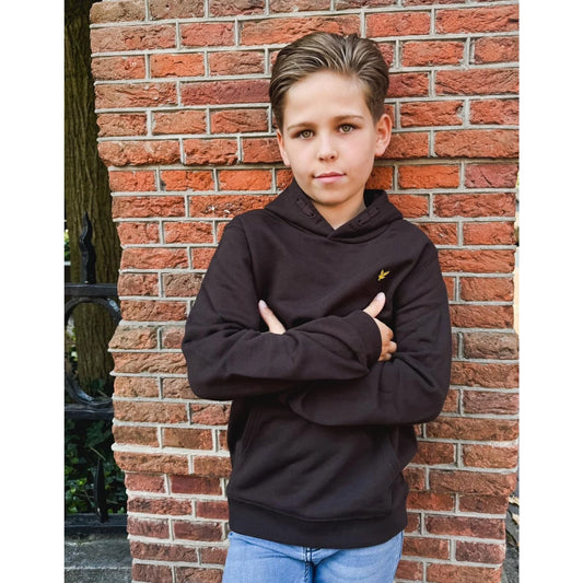 Hoodie Dark Brown - Lyle & Scott