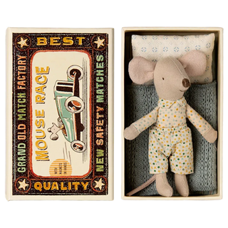 Little brother mouse in matchbox - Maileg