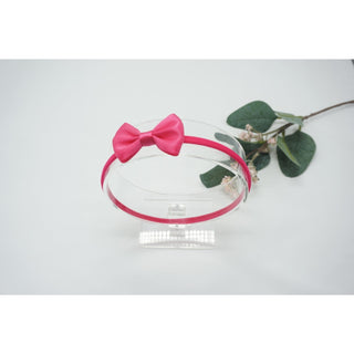 Newborn Hairbow Fuchia - Petite Zara
