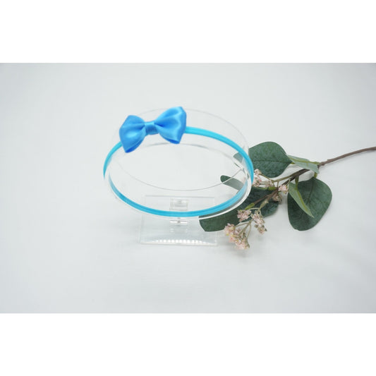 Newborn Hairbow Blue - Petite Zara