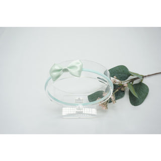 Newborn Hairbow Pastel Green - Petite Zara