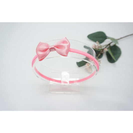 Newborn Hairbow Pink - Petite Zara