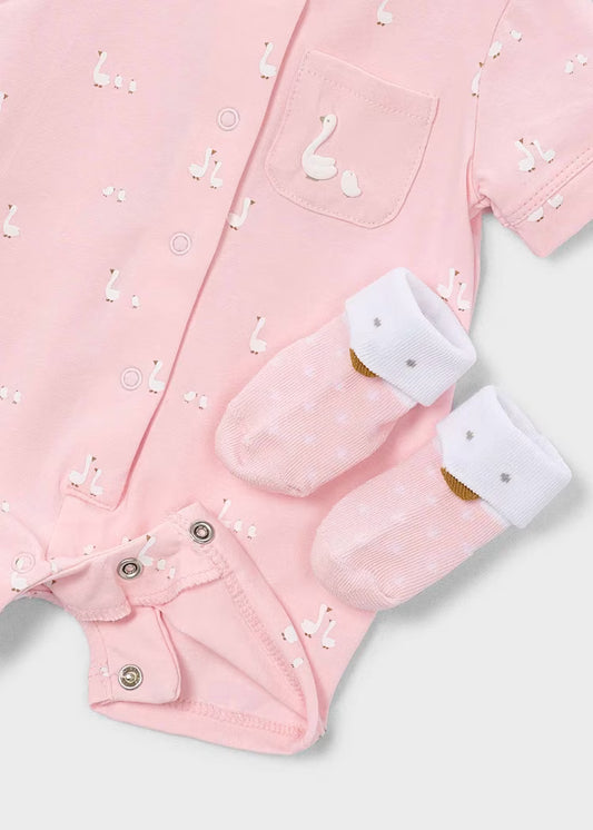 Baby Girl Swan Pink - Mayoral