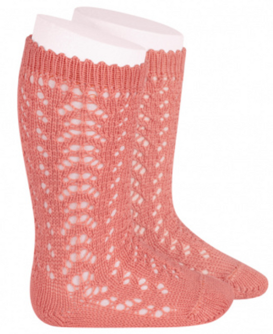 Condor Socks Openwork - Peony