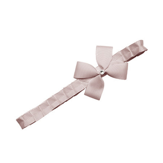 Newborn Hairbow Baby Beige - Prinsessefin
