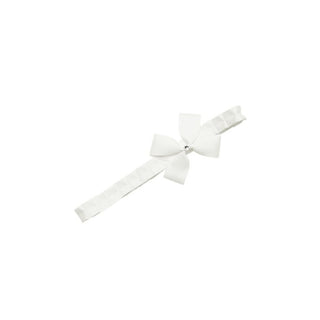 Newborn Hairbow Baby White - Prinsessefin