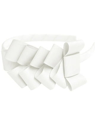 Diadeem Little Bows White - Prinsessefin
