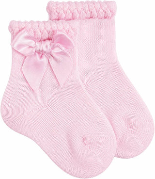 Condor Socks Bow - Pink