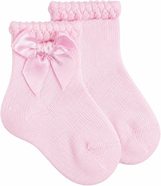Condor Socks Bow - Pink