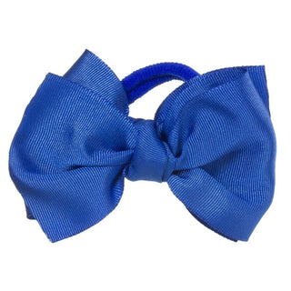 Hair Elastic Big Bow Blue - Siena