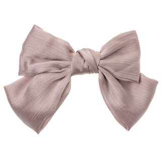 Big Satin Bow Pale Pink - Siena