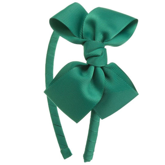 Diadeem Butterfly Bow Green - Siena