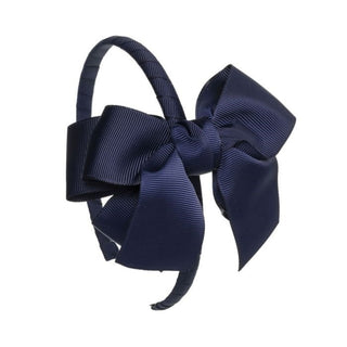 Diadeem Butterfly Bow Navy - Siena