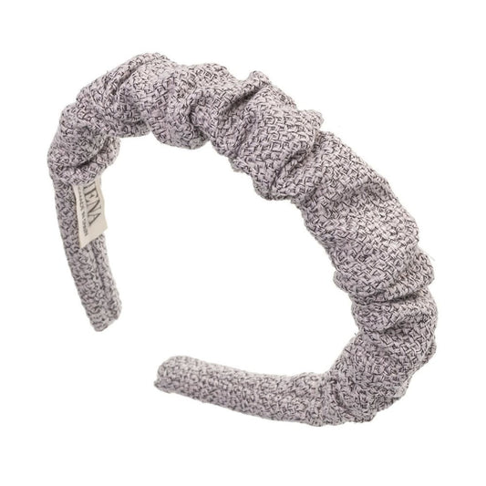 Diadeem Srunchie Knitted Light Grey - Siena