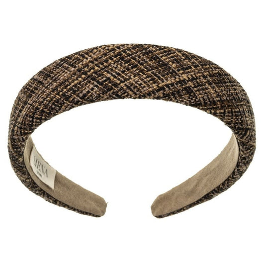 Diadeem Knitted Dark Brown - Siena
