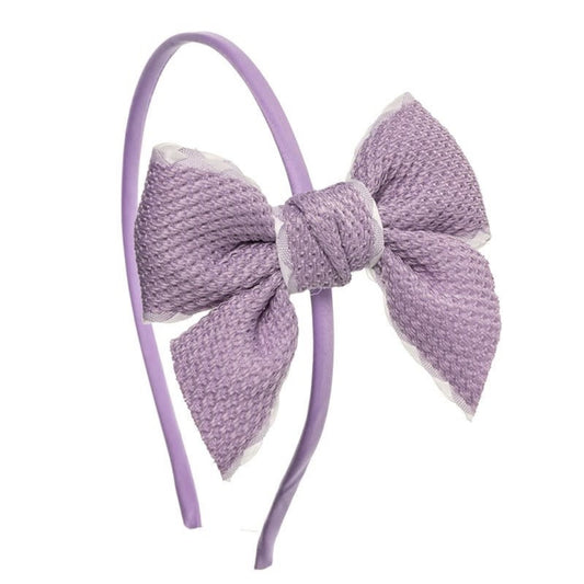 Diadeem Ribbon Lila - Siena