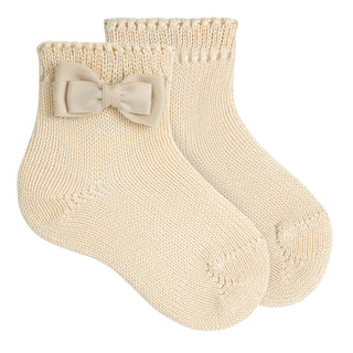 Condor Sokken met Strik - Linen