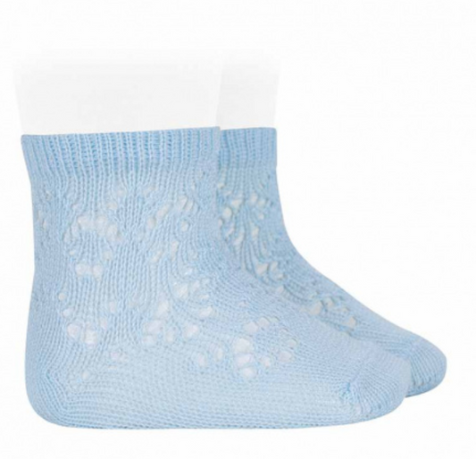 Condor Socks Openwork - Light Blue